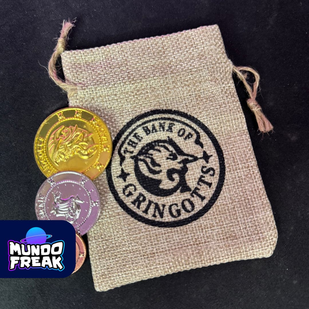 Bolso de monedas Harry Potter Gringotts