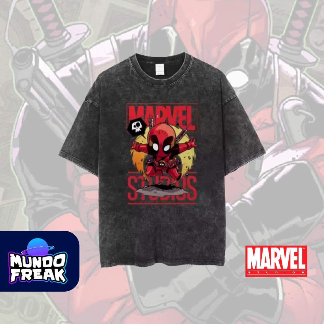 Franela marvel deadpool M - Vista 2