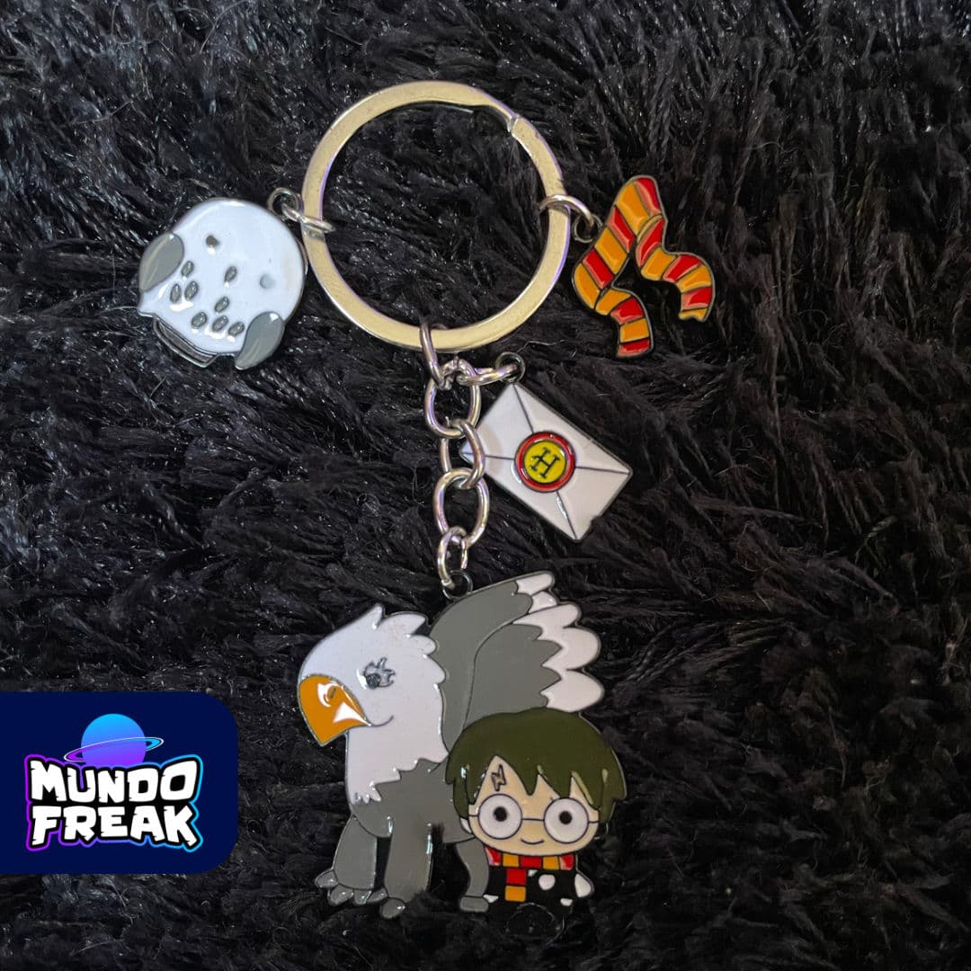 Llavero Harry Potter en pajaro metal