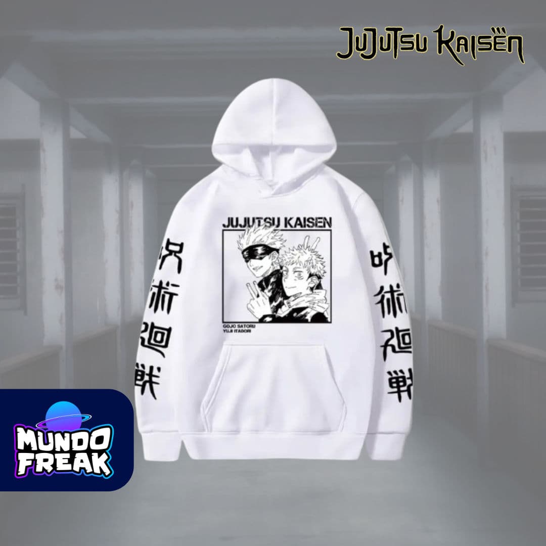 Sueter Jujutsu Kaisen Gojo y Yuji - Vista 2