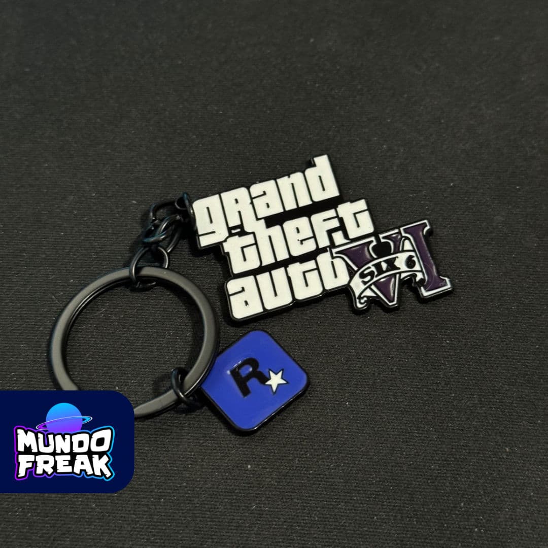 Llavero Gta 6 metal - Vista 3