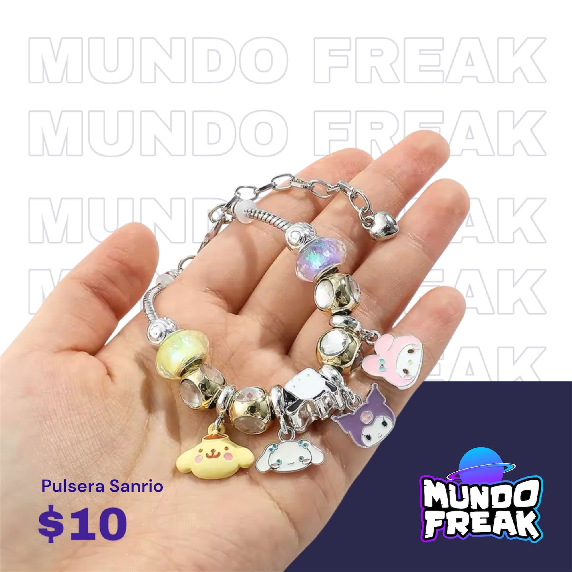 Pulsera sanrio Hello kitty y sus amigos - Vista 5