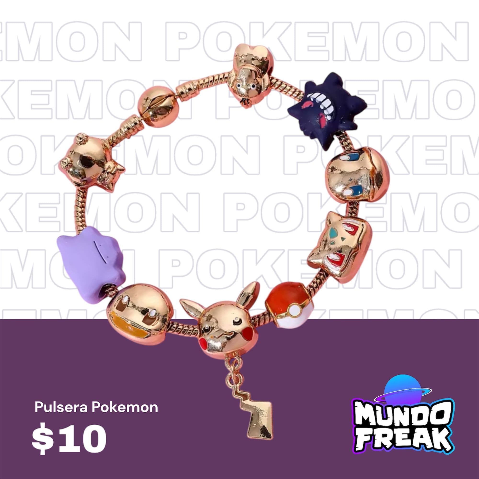 Pulsera pokemon - Vista 3