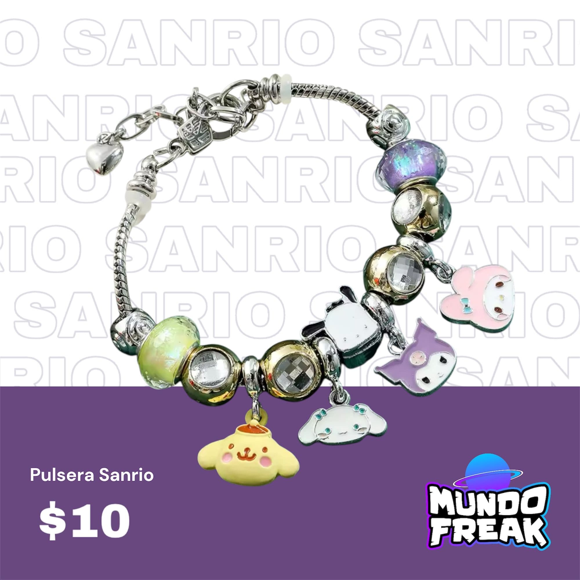 Pulsera sanrio Hello kitty y sus amigos - Vista 7