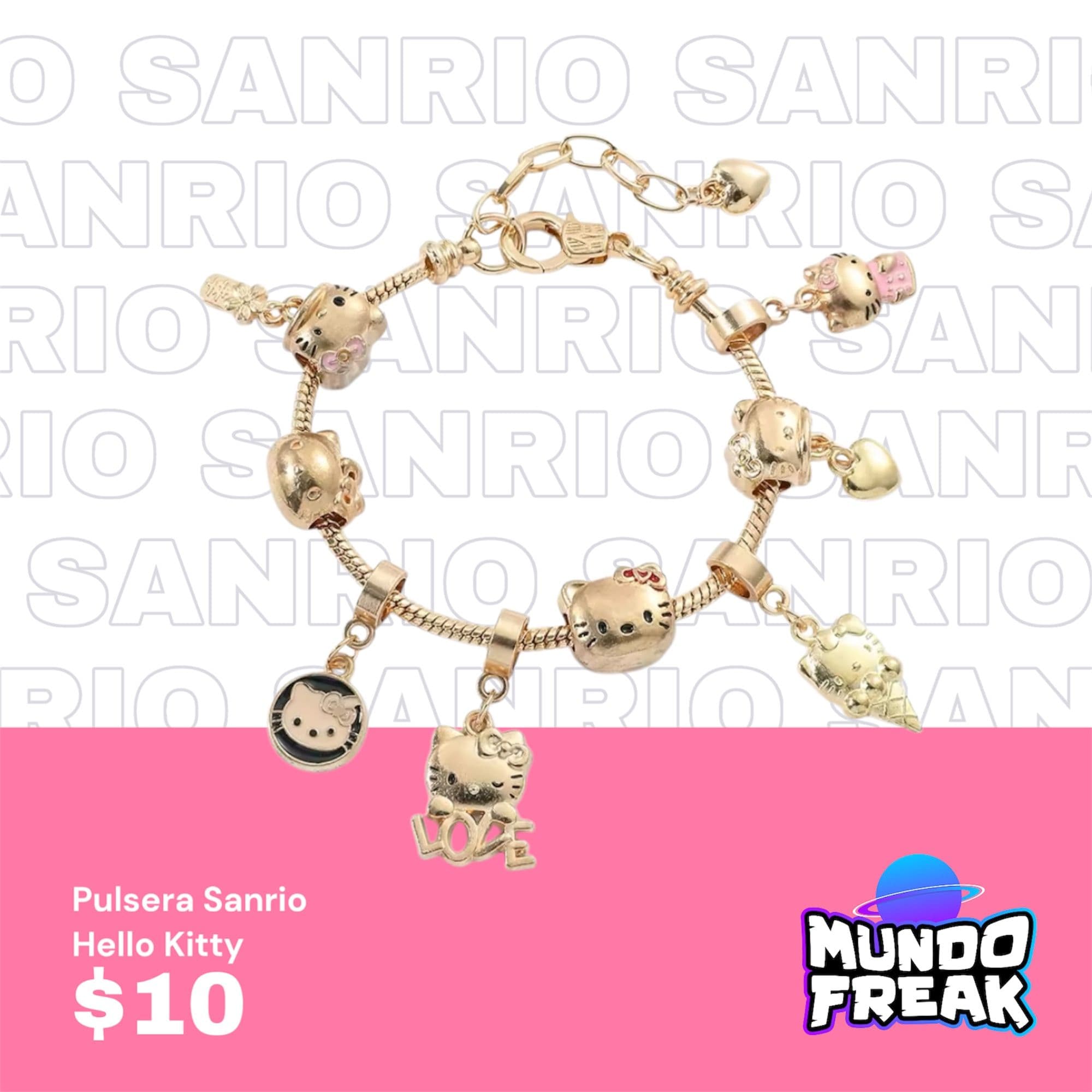 Pulsera sanrio Hello kitty y sus amigos - Vista 8