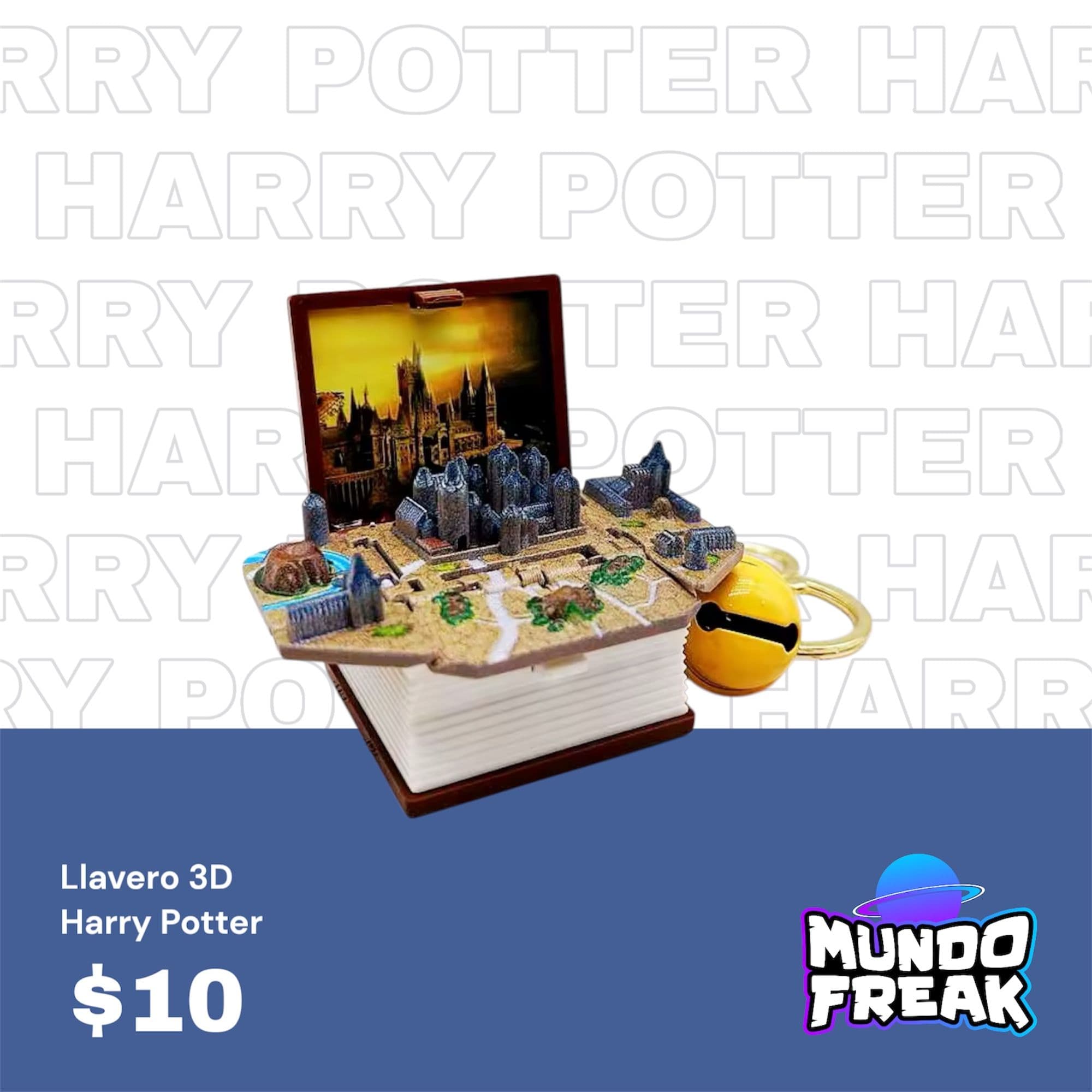 Caja Harry potter negra cancion 02 - Vista 11