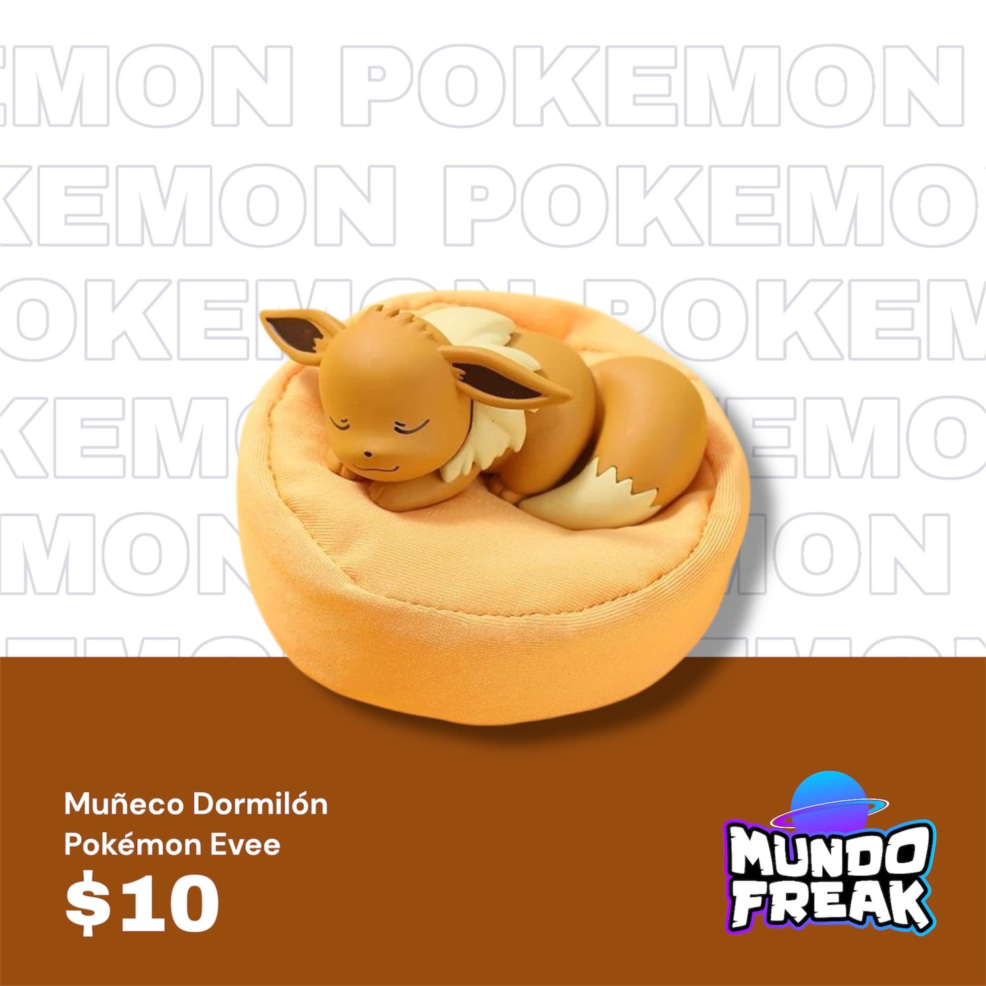 Figura pokemon Evie con almohada - Vista 2