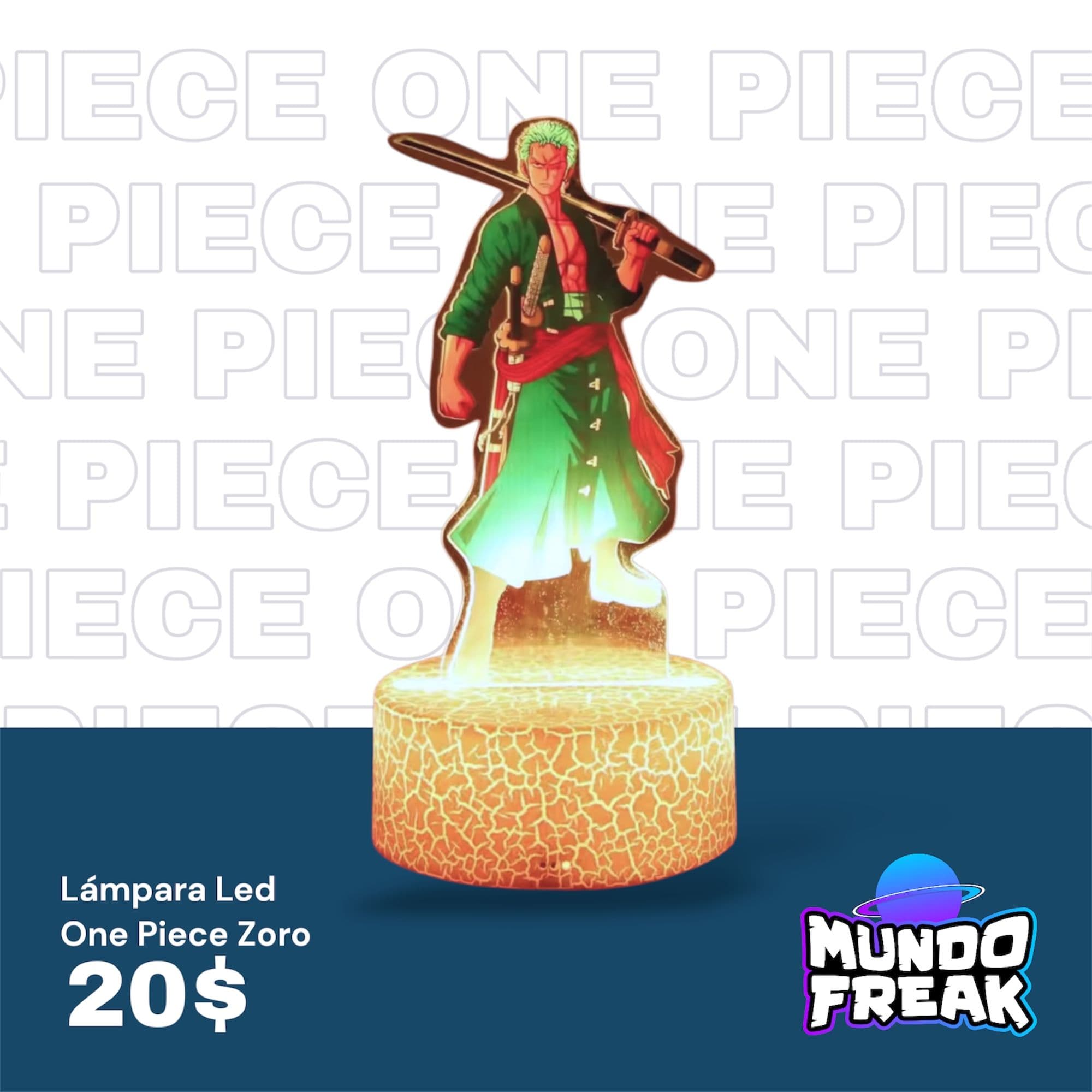Lampara led de zoro - Vista 2