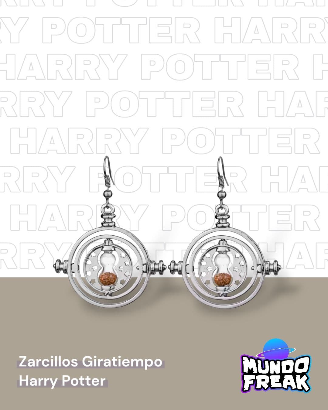 Zarcillos Giratiempo Harry Potter - Vista 2