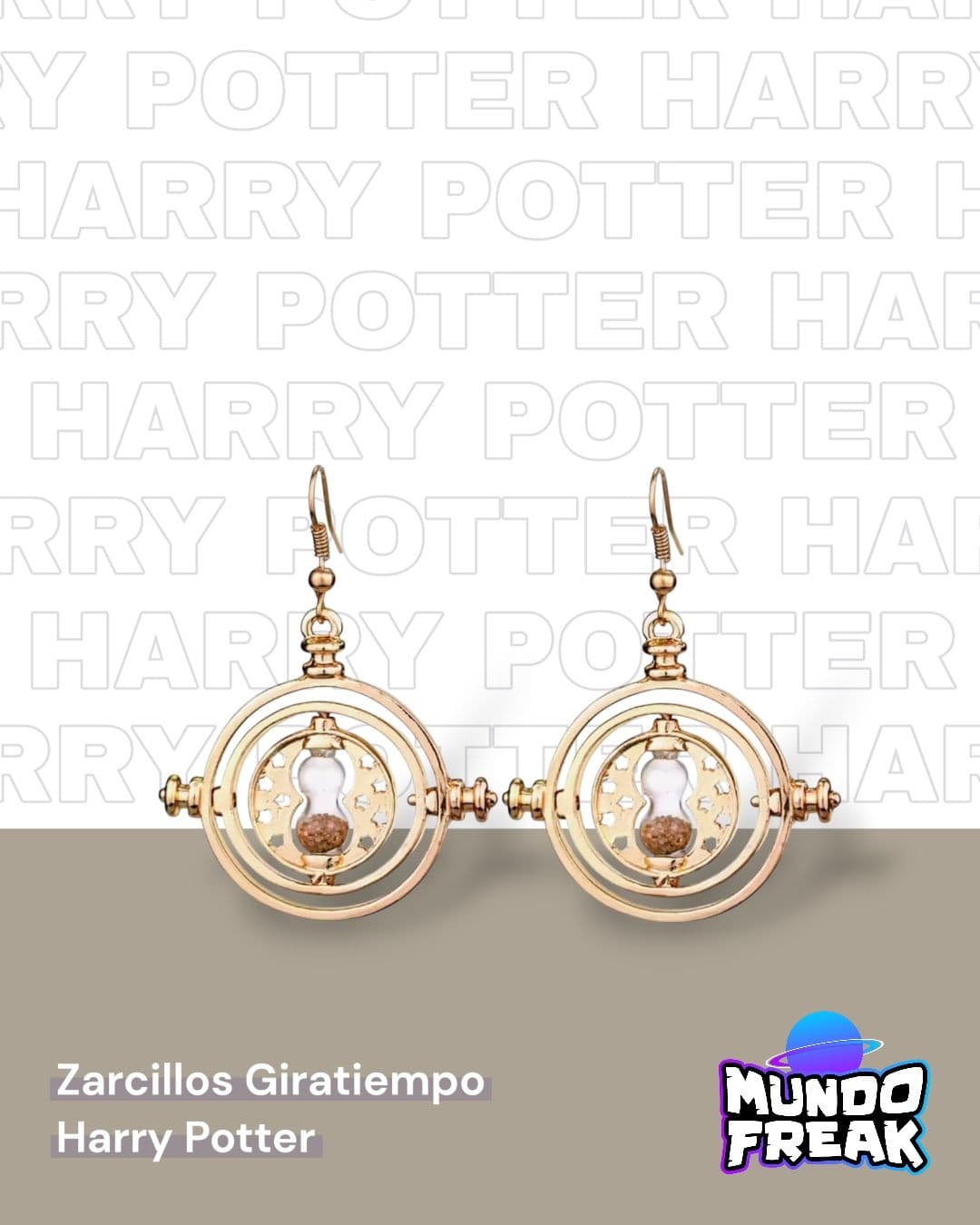 Zarcillos Giratiempo Harry Potter
