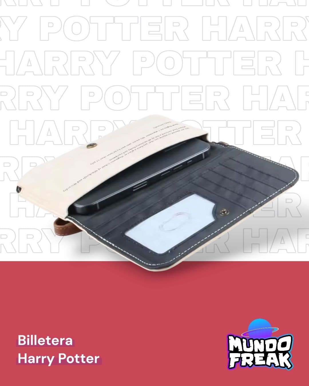Billetera Harry Potter - Vista 3