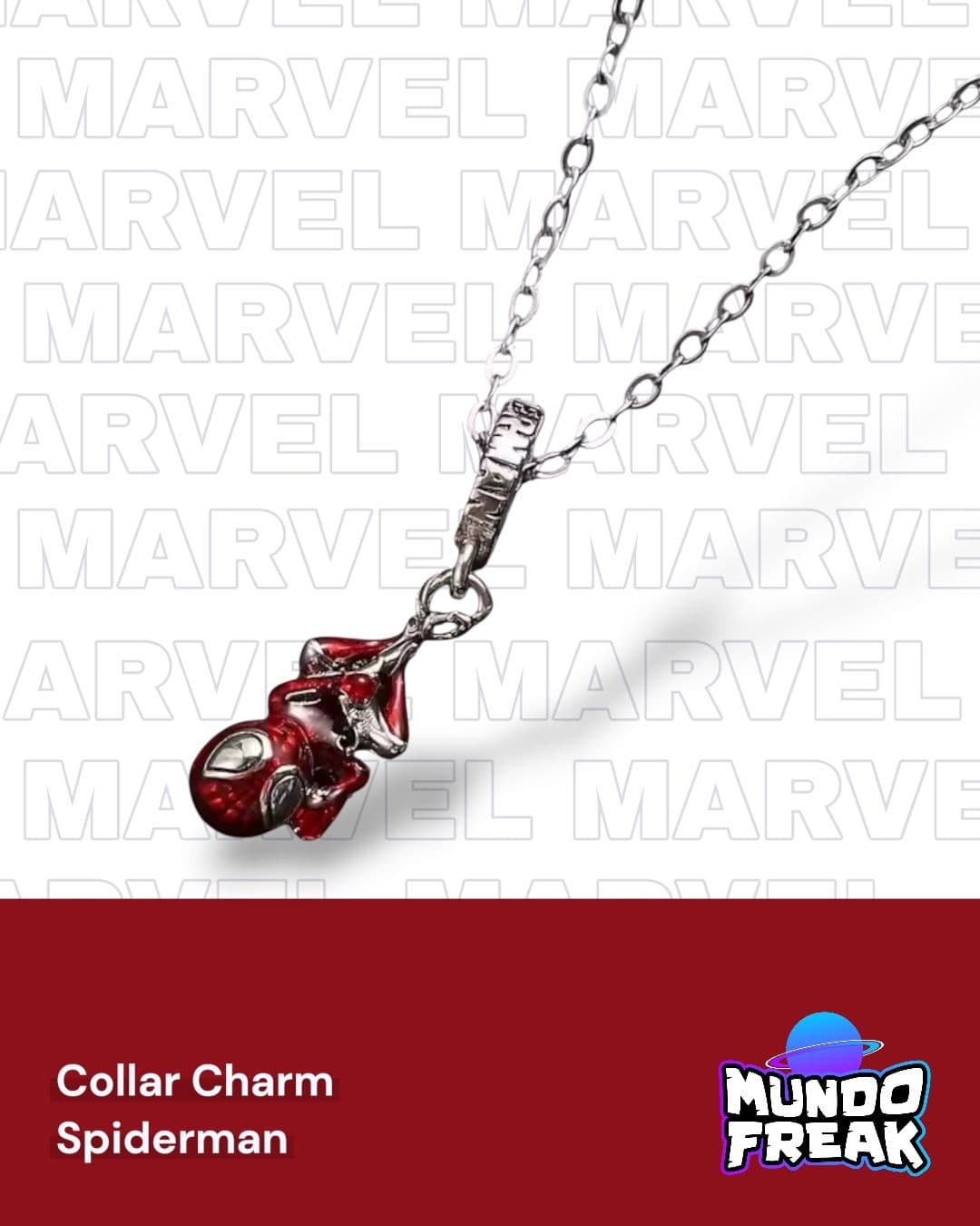 Collar Charm Spider-Man