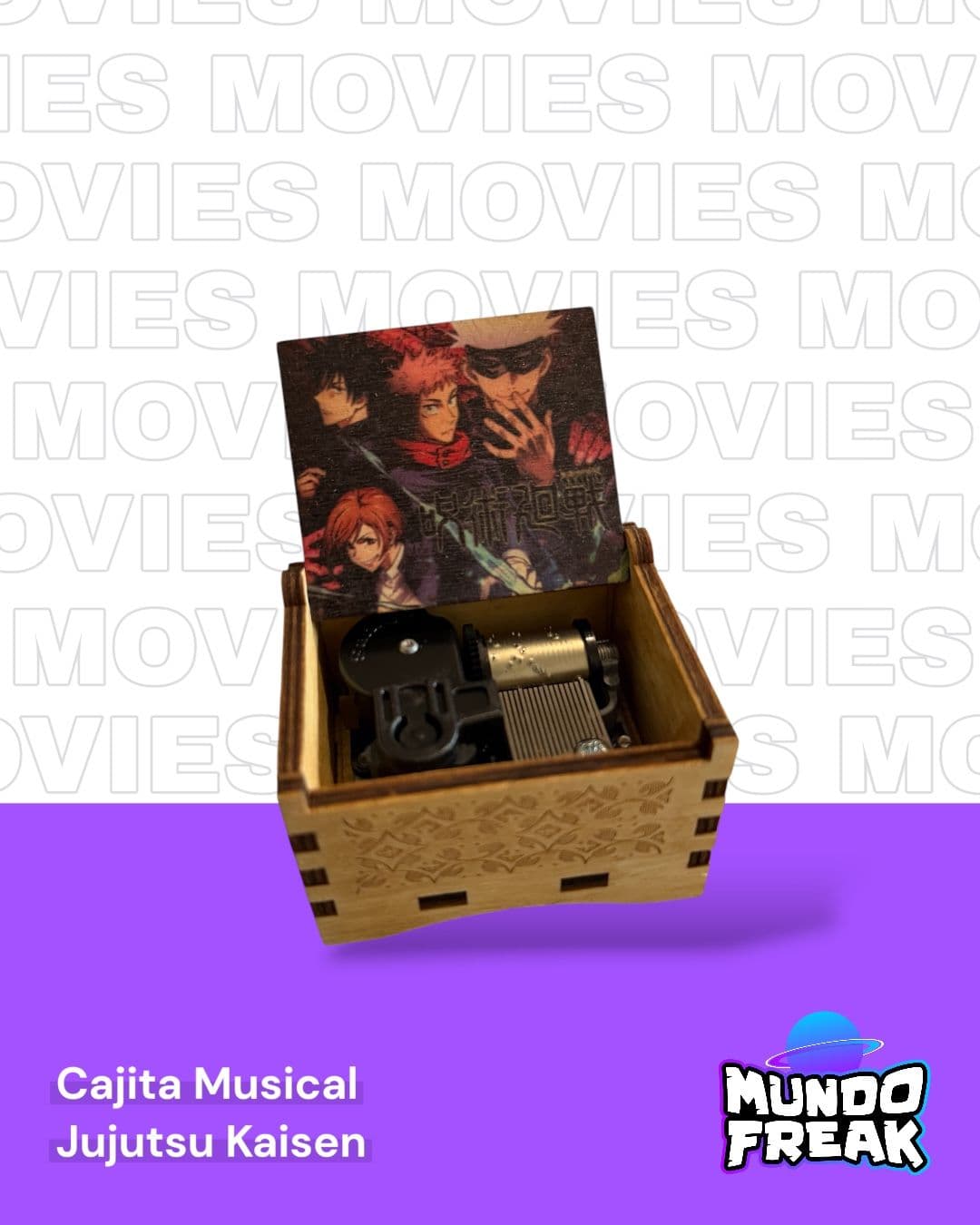 Caja musical Jujutsu Kaisen