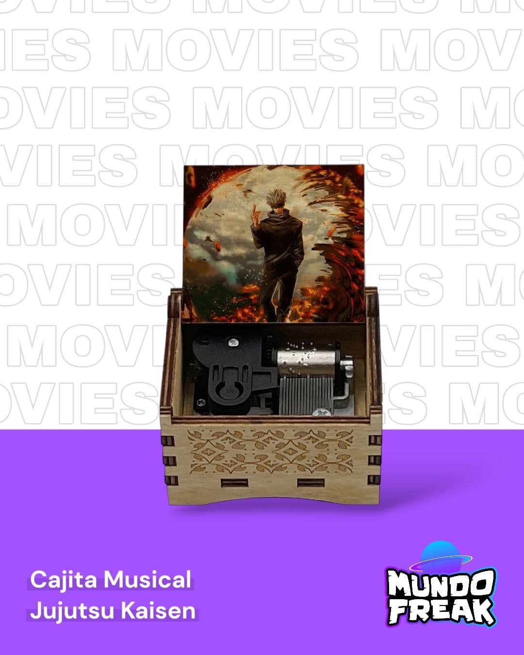 Caja Harry potter negra cancion 02 - Vista 16