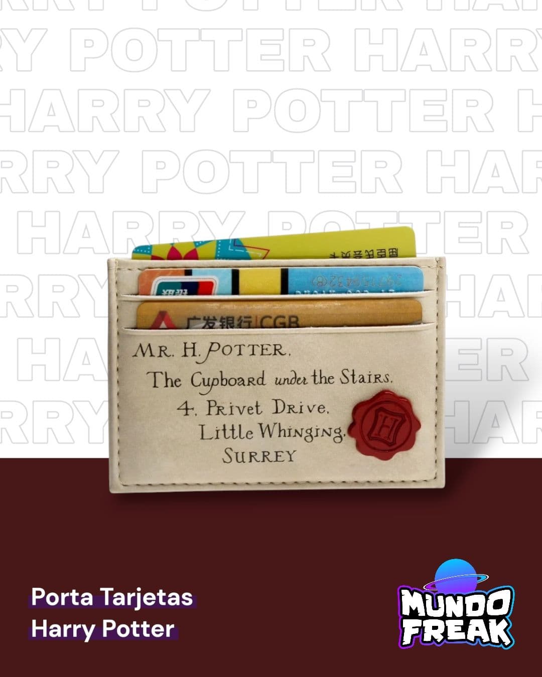 Tarjetero Harry Potter