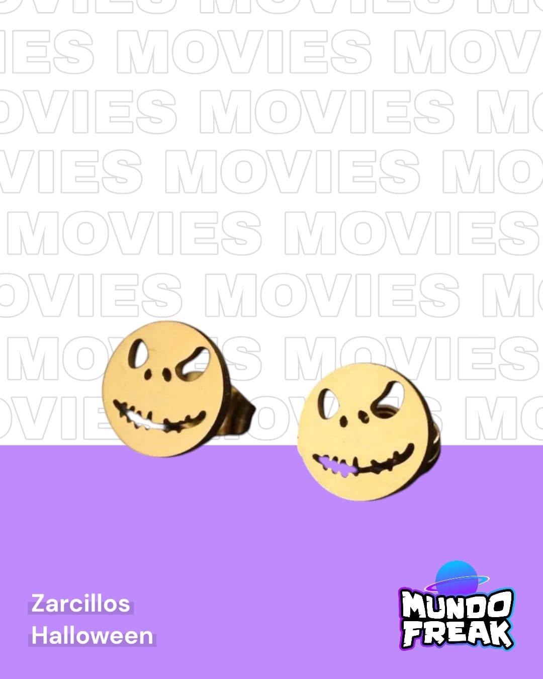 Zarcillos Halloween - Vista 2