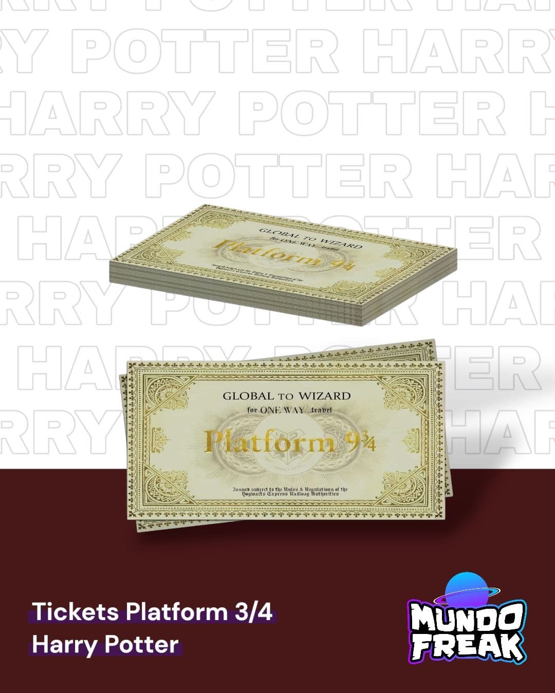 Tickets Platform 9¾