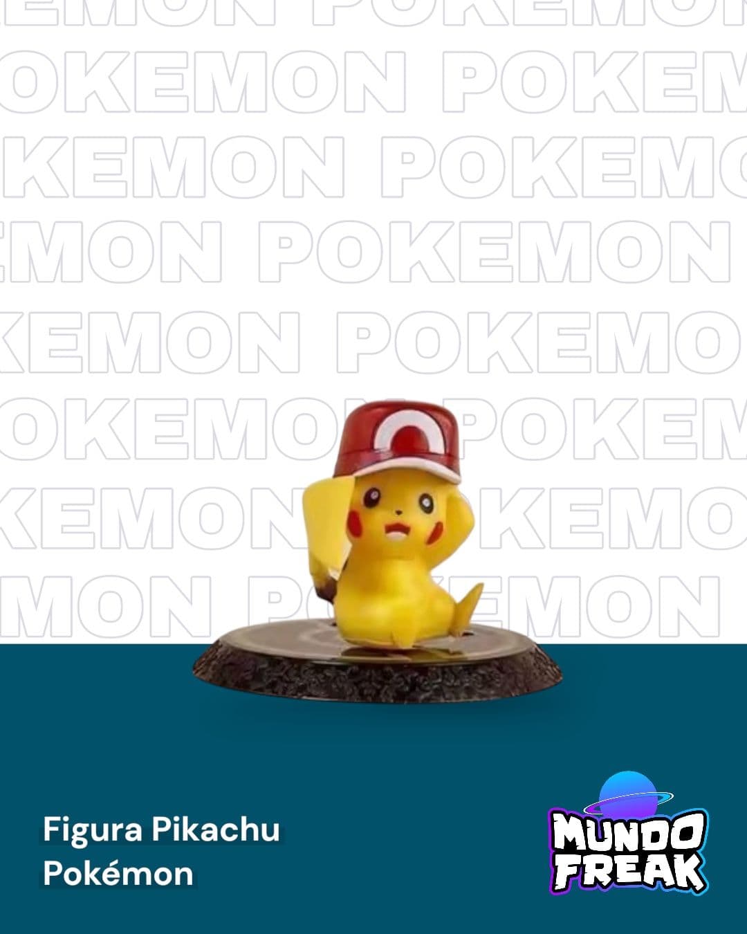 Figura Pokemon Pikachu - Vista 3