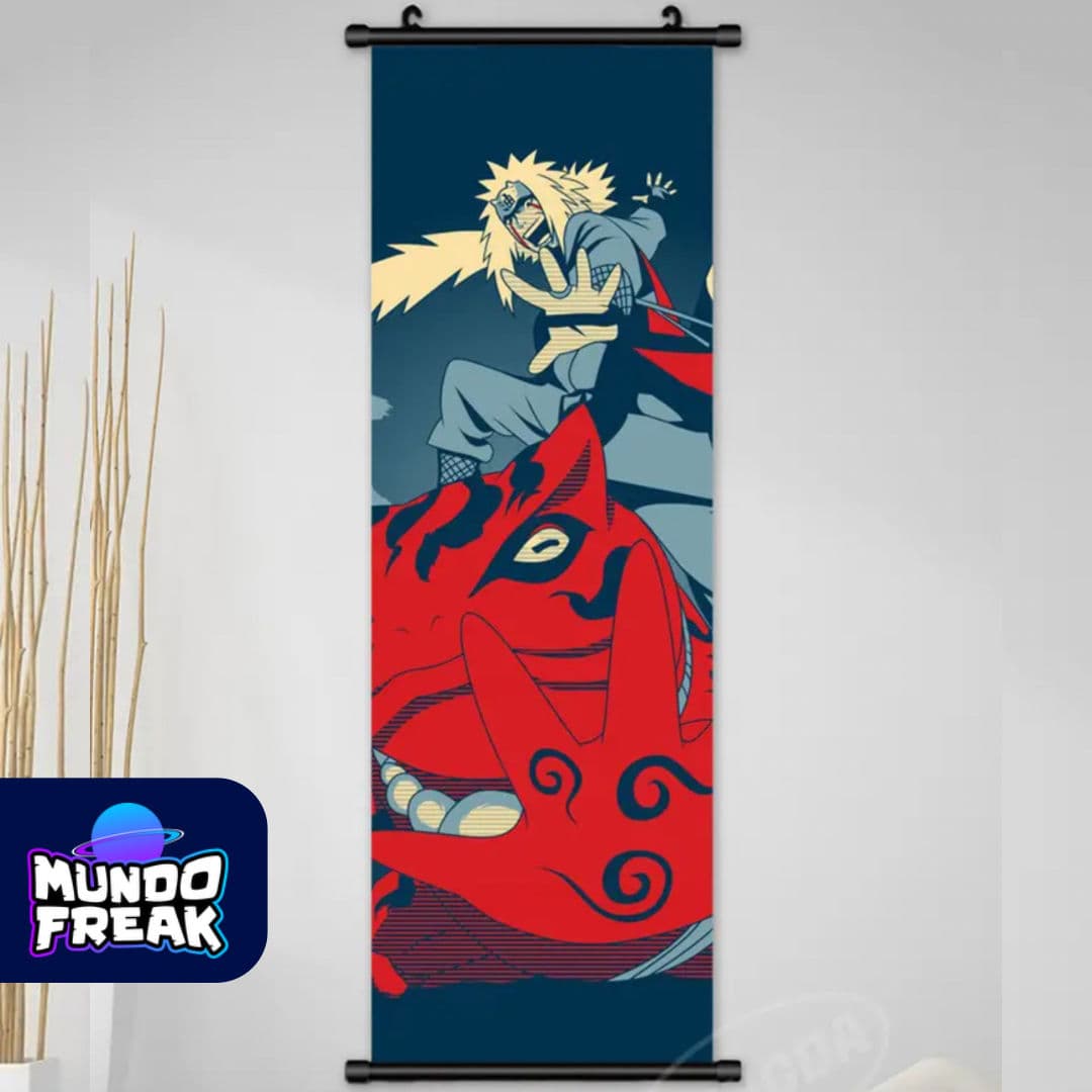 Pergamino naruto iraya pelo blanco 25x75cm