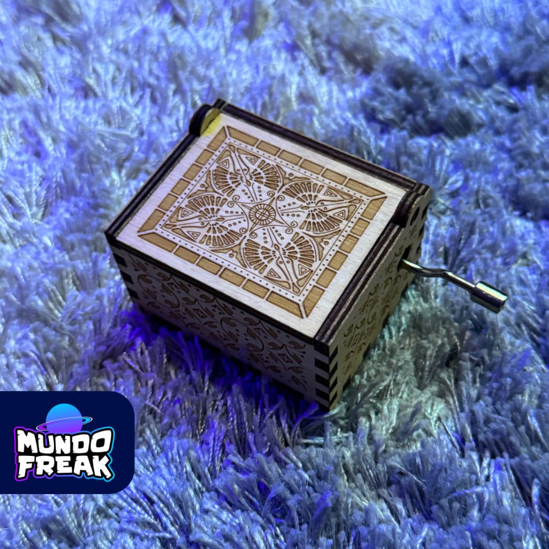 Caja Harry potter negra corazon 01