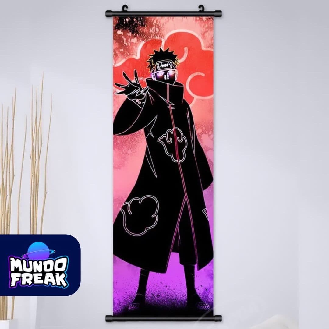 pergamino naruto pain jutsu 25x75cm