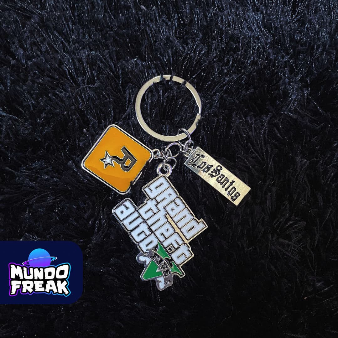 Llavero Gta 6 metal