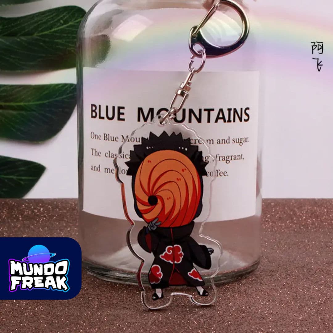 Llavero naruto Obito acrilico