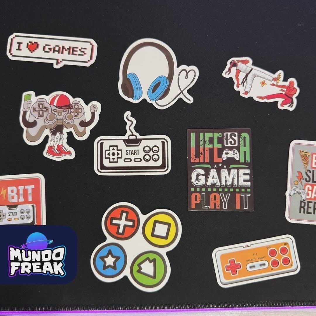 Set de stickers Gamer
